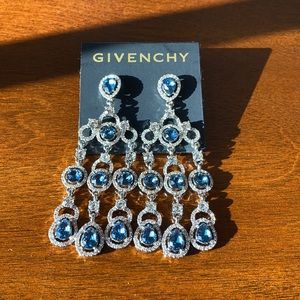 Givenchy Crystal Chandelier Drop Earrings